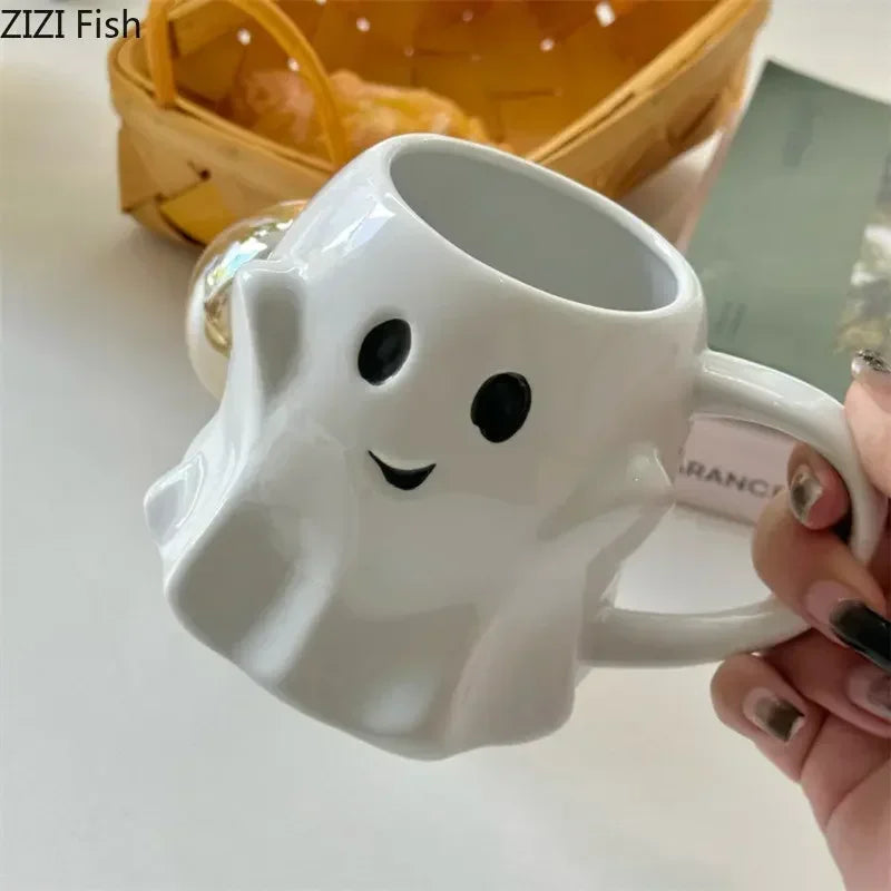 Ceramic Ghost Mug