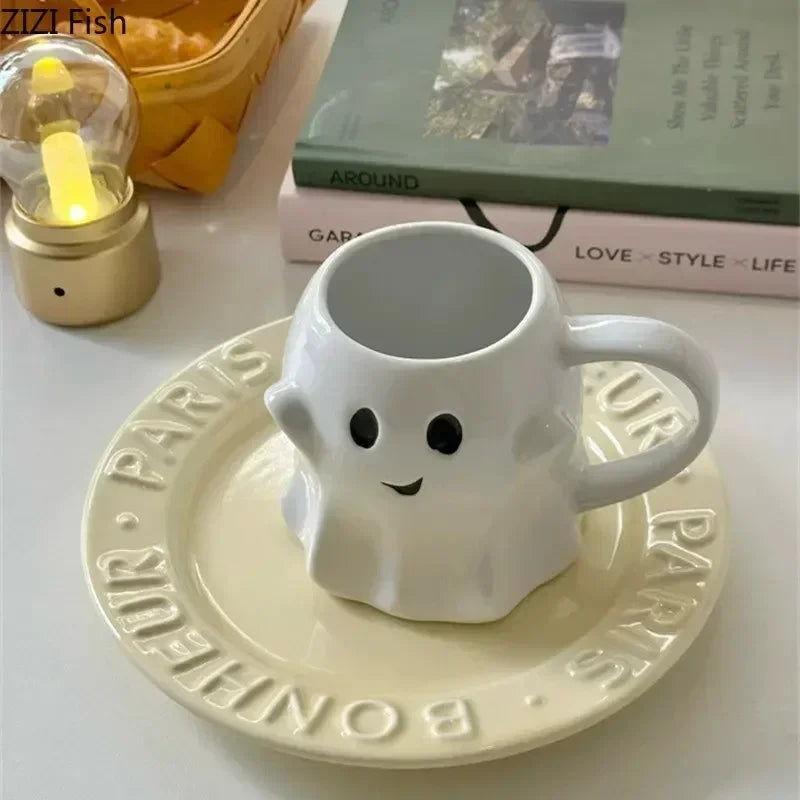 Ceramic Ghost Mug