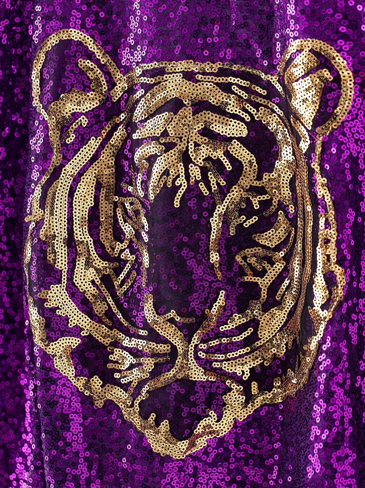 Sequin LSU Tigers Top