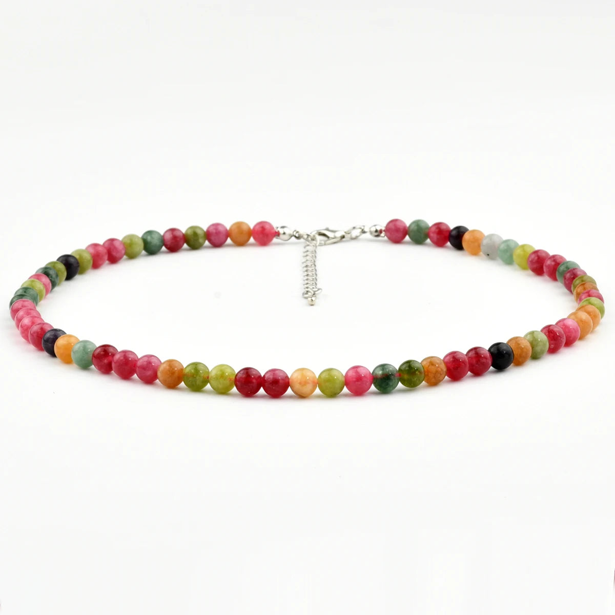 Colorful Tourmaline Beaded Necklaces