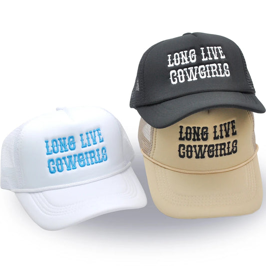 Long Live Cowgirls Foam Trucker Hat