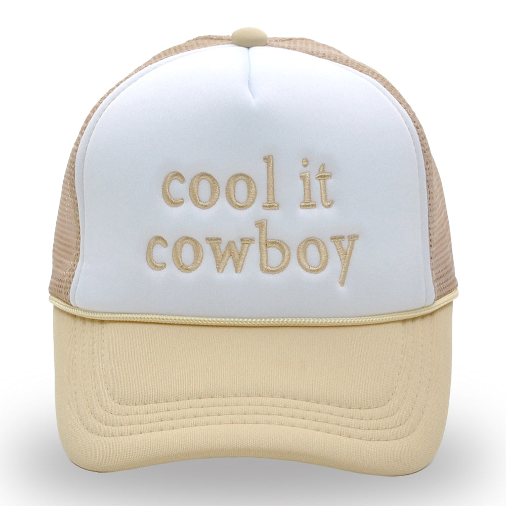 Cool It Cowboy Trucker Hat