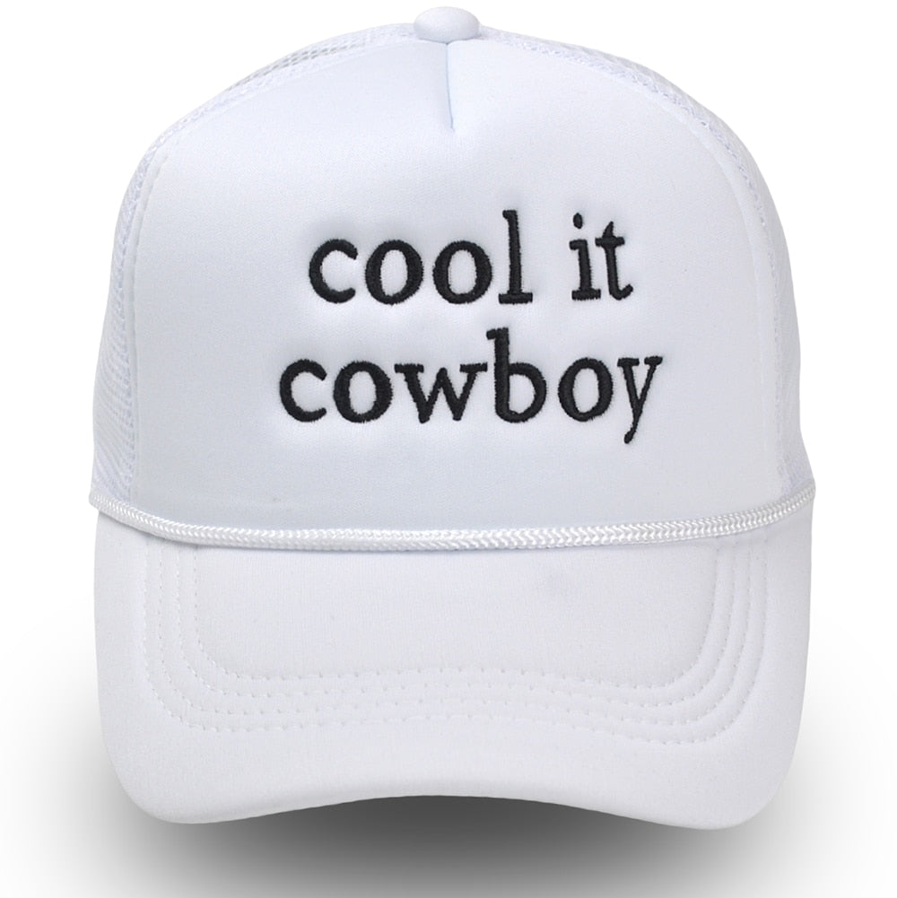 Cool It Cowboy Trucker Hat