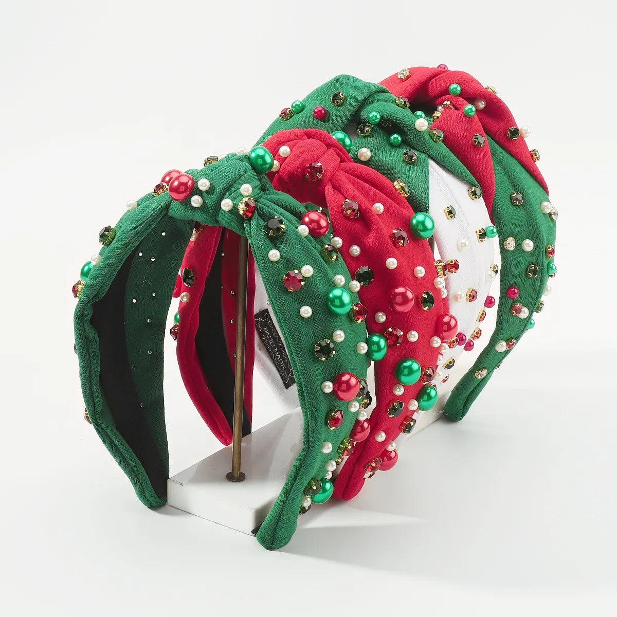 Beaded Christmas Headbands