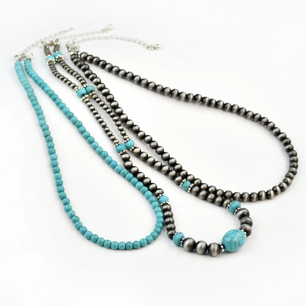 Navajo Pearl Style 3 Piece Set