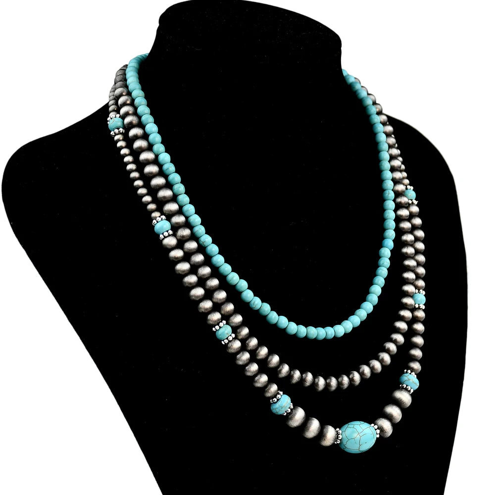 Navajo Pearl Style 3 Piece Set