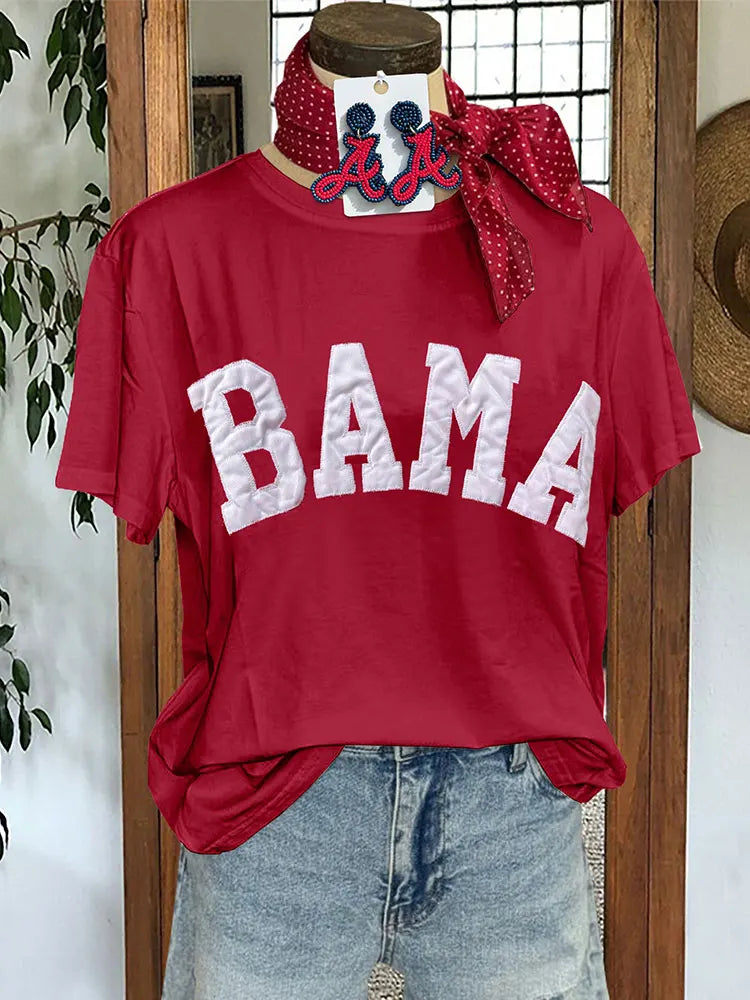 BAMA Embroidered Gameday T-Shirt