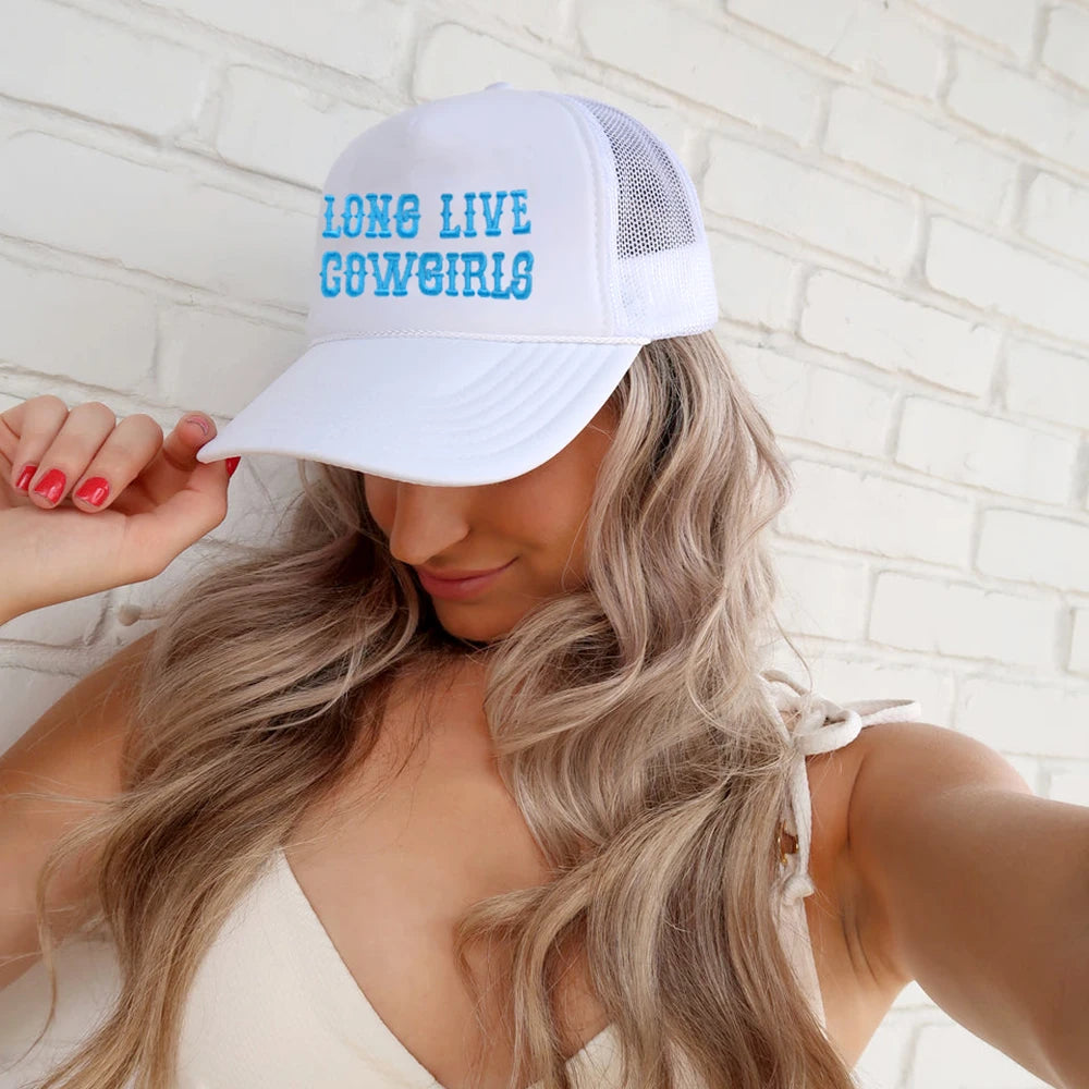 Long Live Cowgirls Foam Trucker Hat