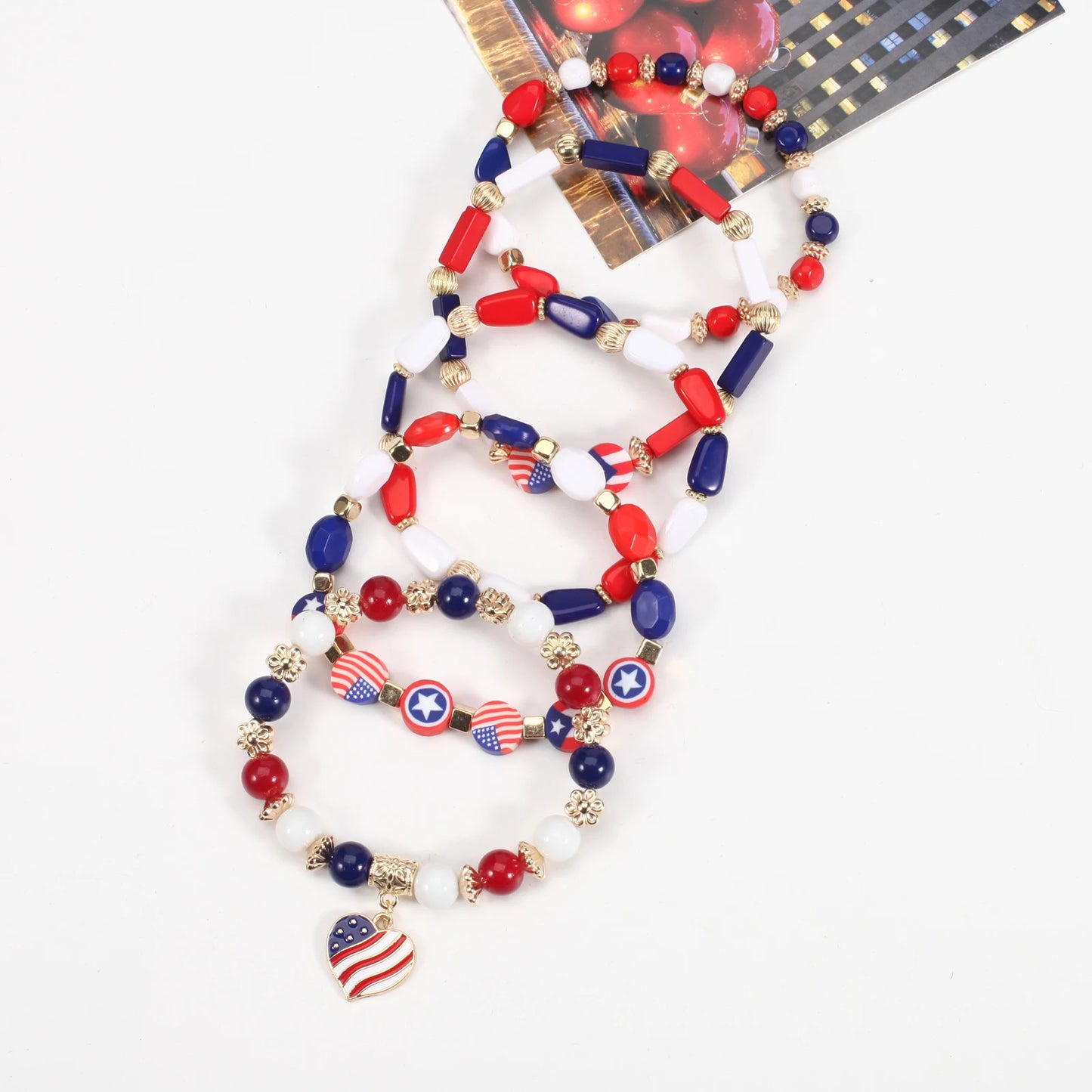 Independence Day Friendship Bracelets