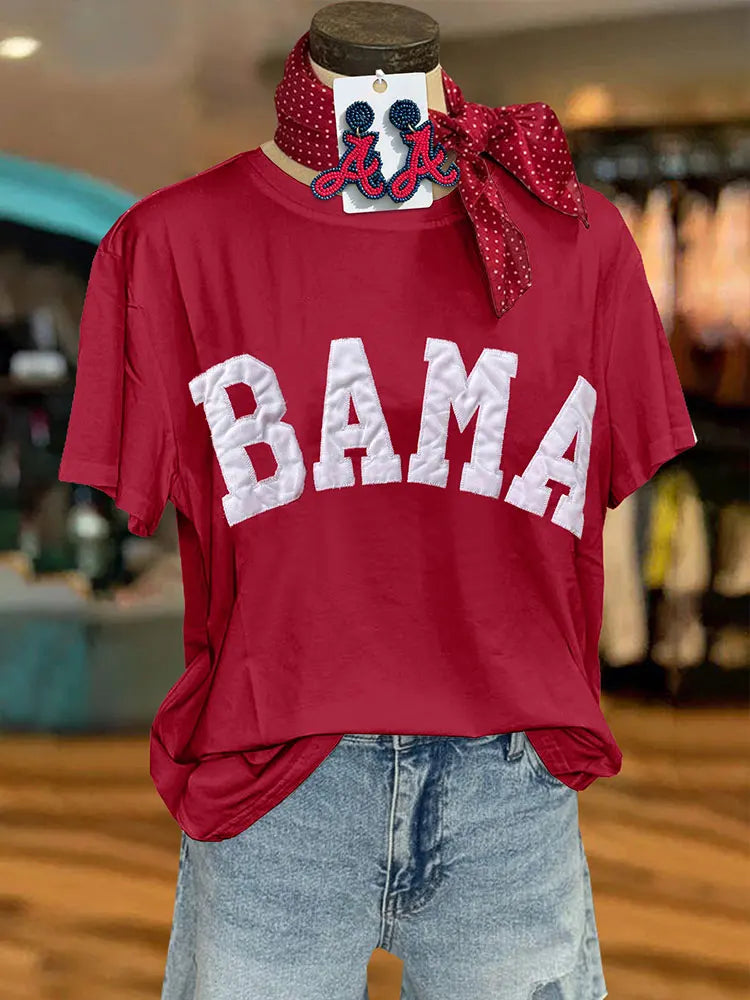 BAMA Embroidered Gameday T-Shirt