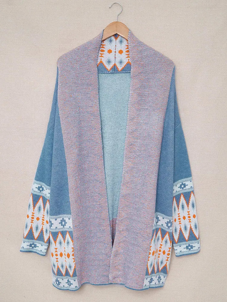 Western Long Cardigan