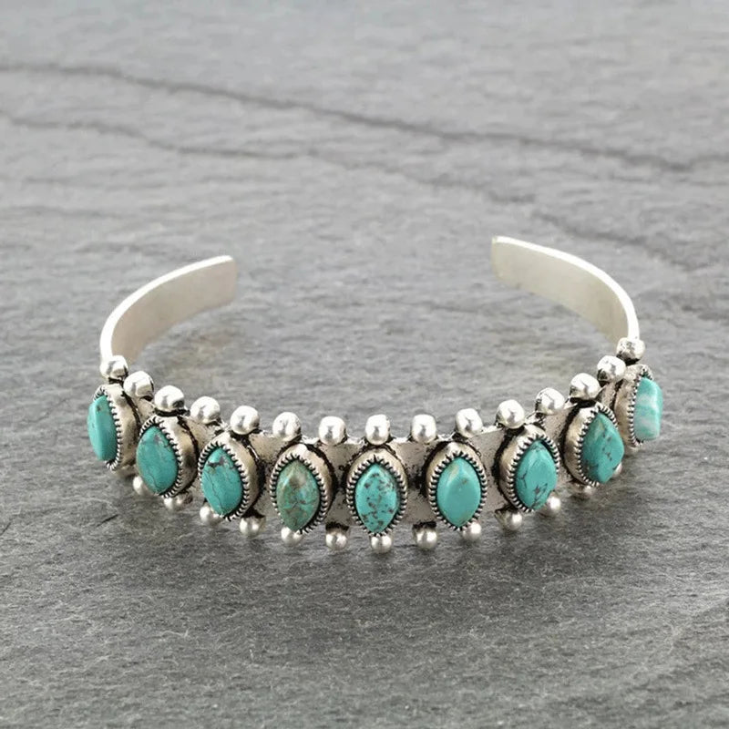 Turquoise Style Cuff Bracelet