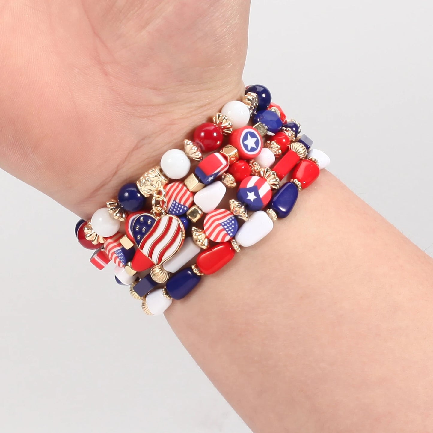 Independence Day Friendship Bracelets