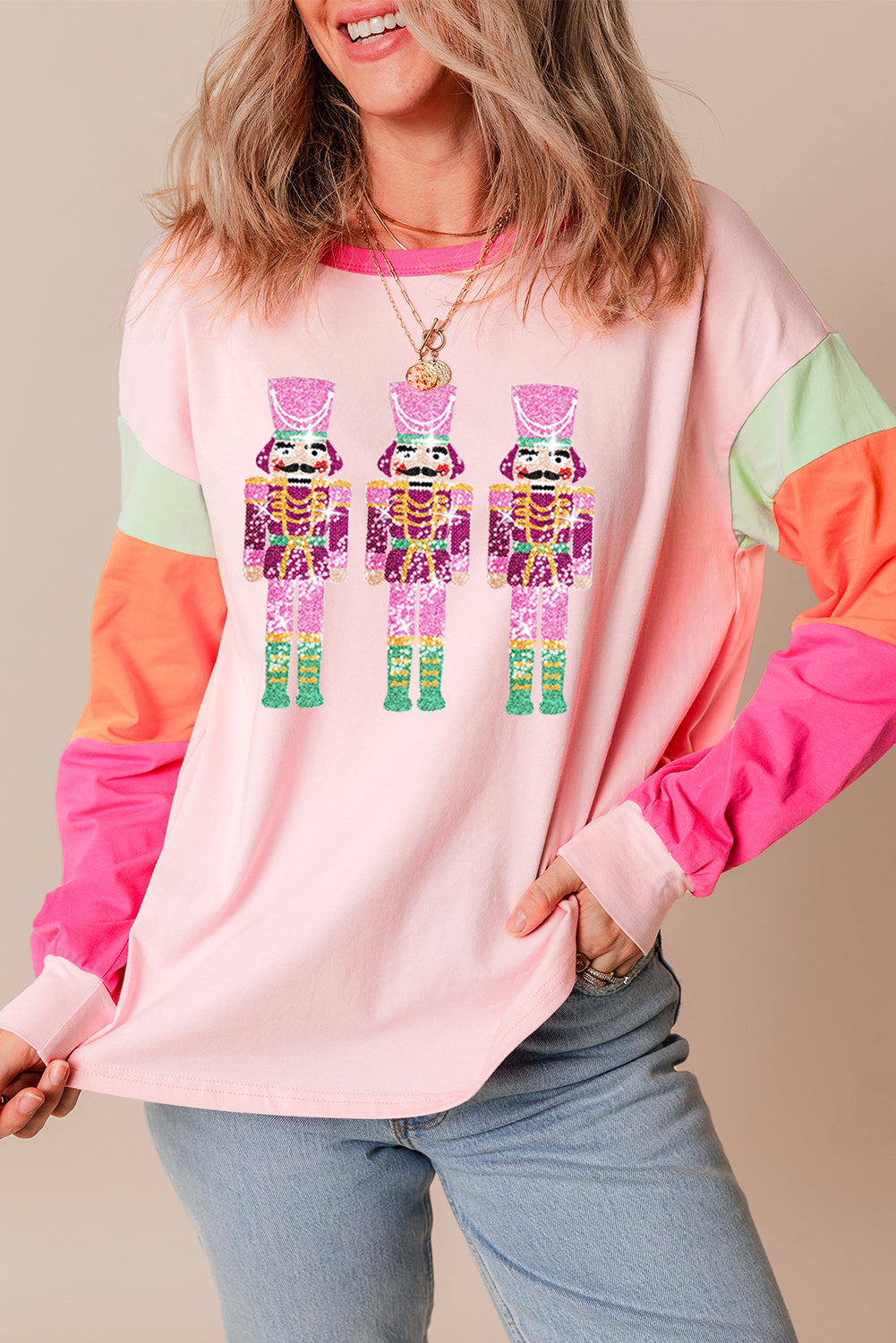 Pink Nutcracker Sweatshirt