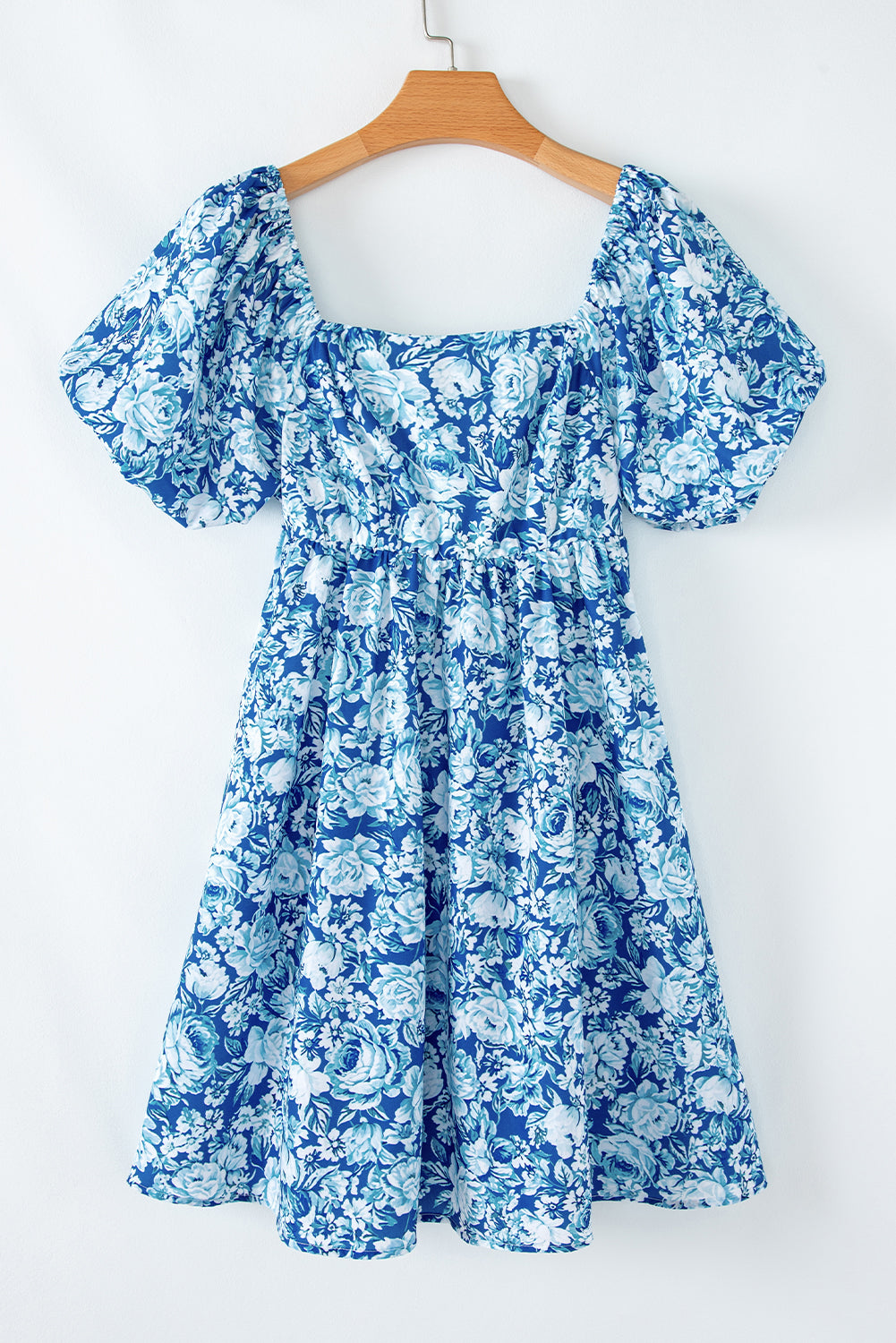 Floral Off-Shoulder Babydoll Dress