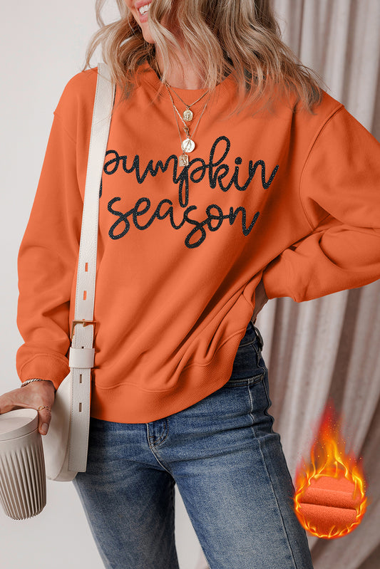 Pumpkin Season Pullover Sweatshirt