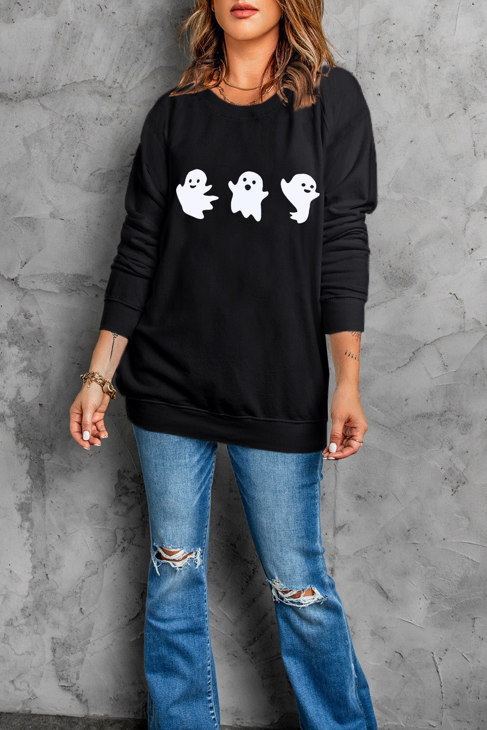 Halloween Ghost Sweatshirt