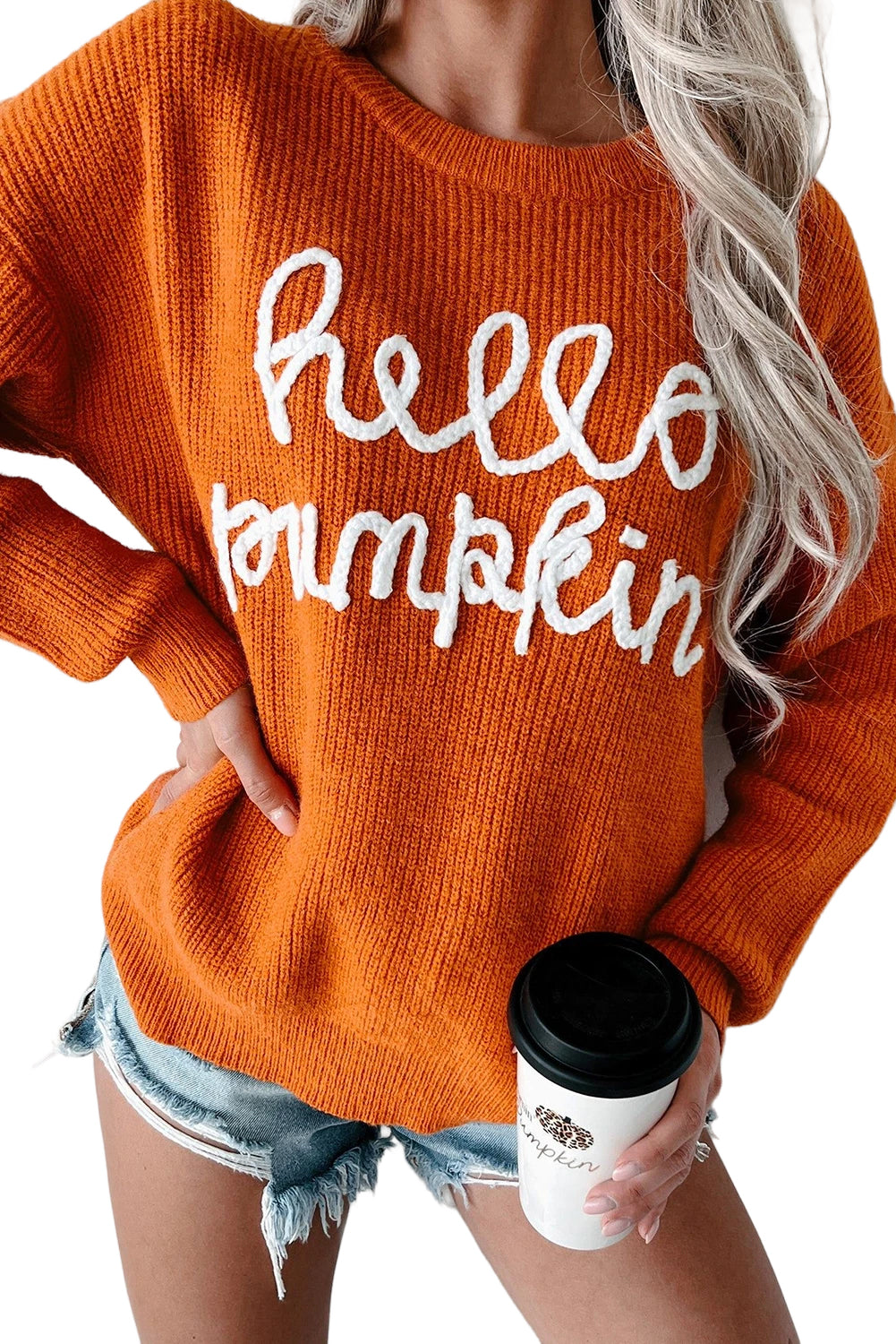 Hello Pumpkin Sweater