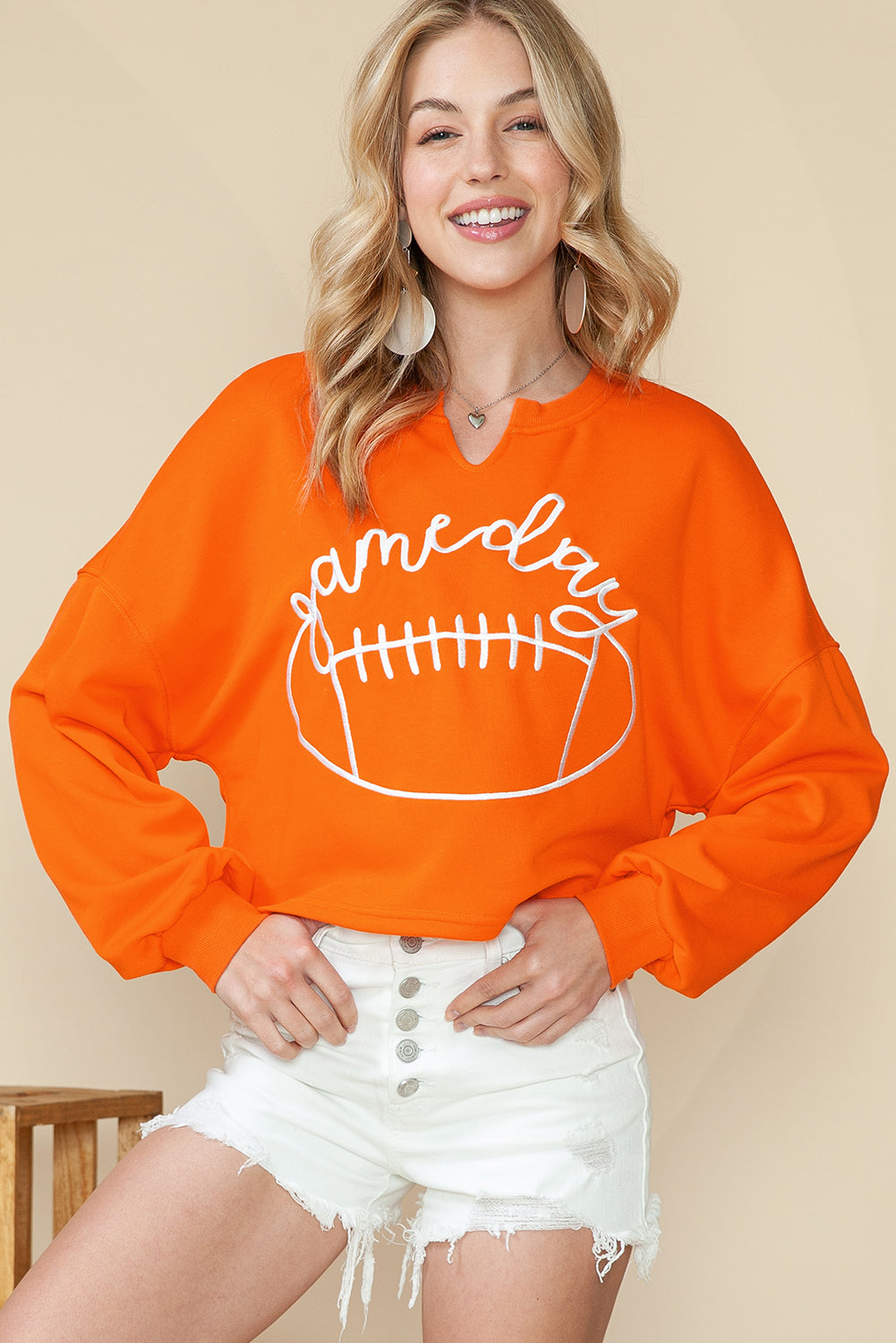 Gameday Cropped Sweatshirt