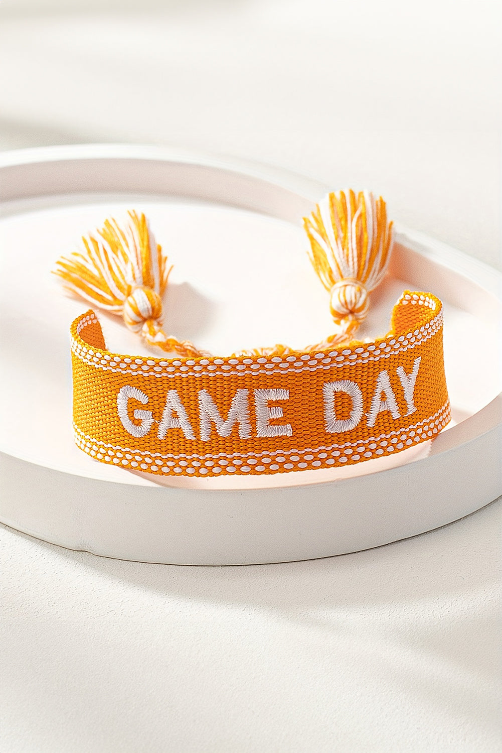 GAMEDAY Embroidered Woven Bracelet