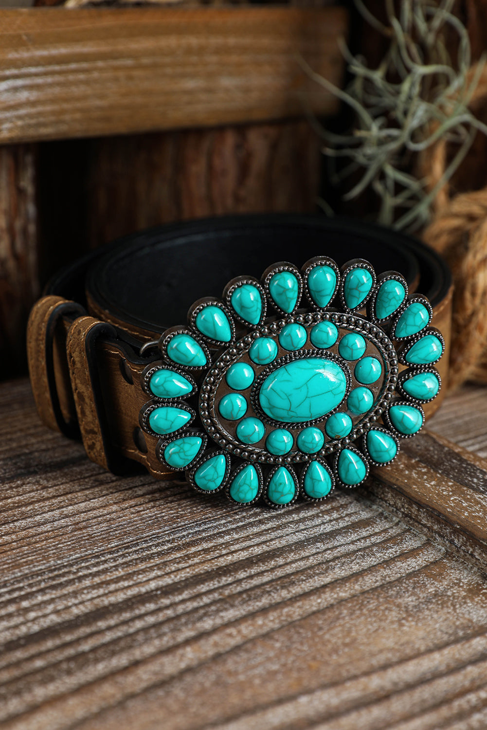 Turquoise Wide Belt