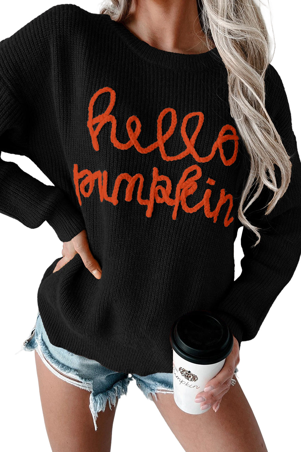 Hello Pumpkin Sweater