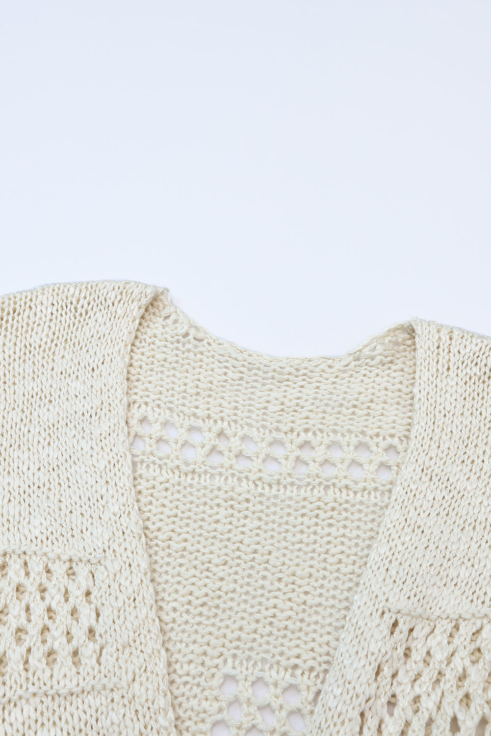 Loose Knit Dolman Sleeve Cardigan