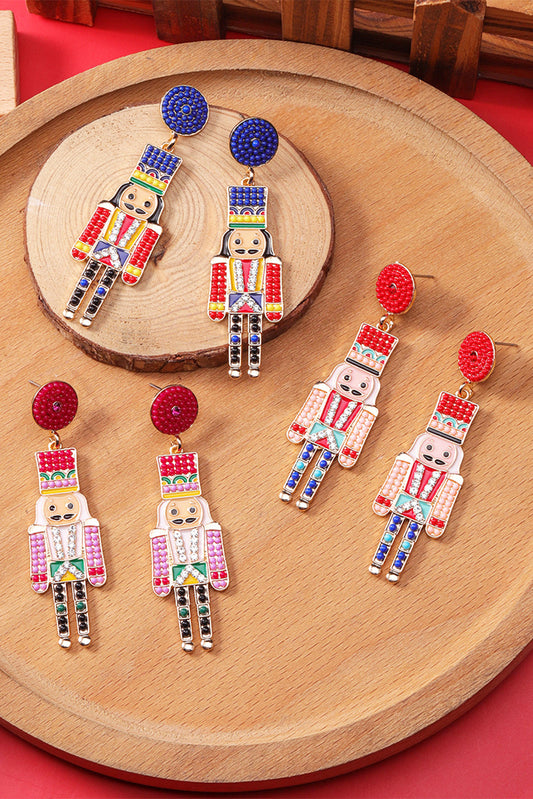 Beaded Nutcracker Earrings