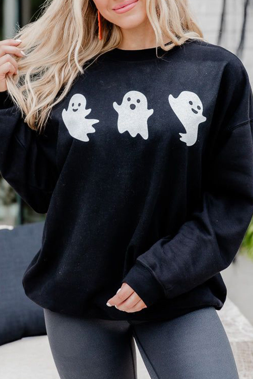 Halloween Ghost Sweatshirt