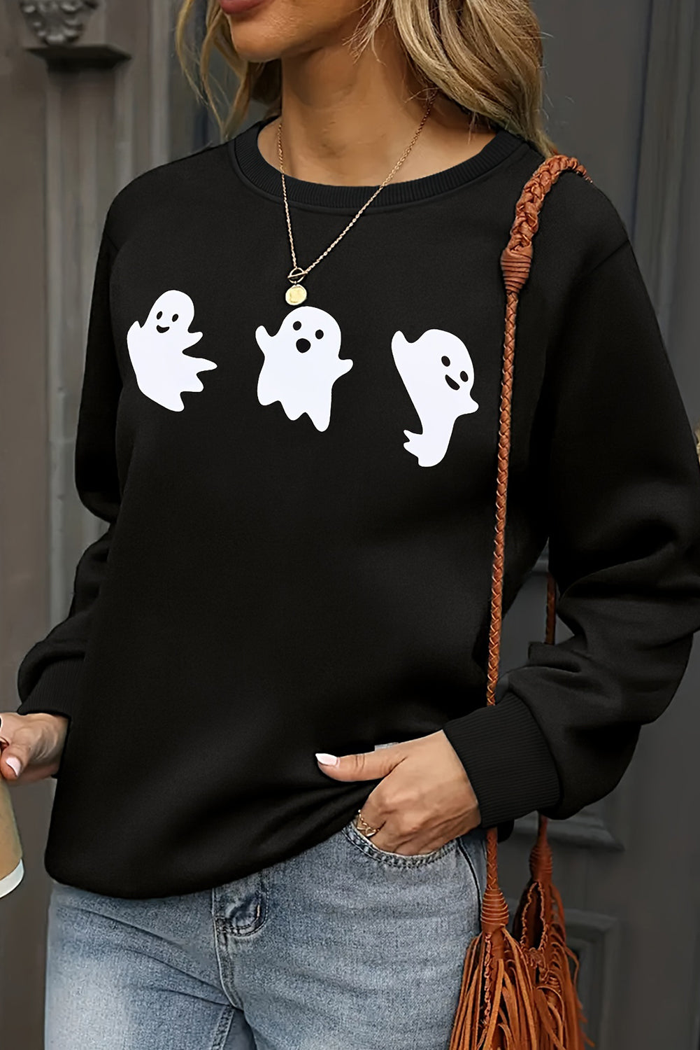 Halloween Ghost Sweatshirt