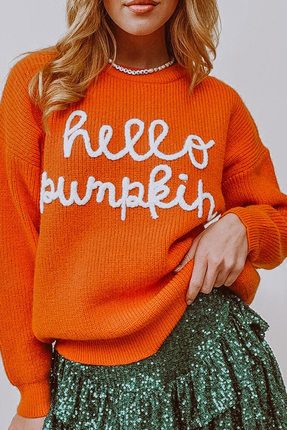 Hello Pumpkin Sweater