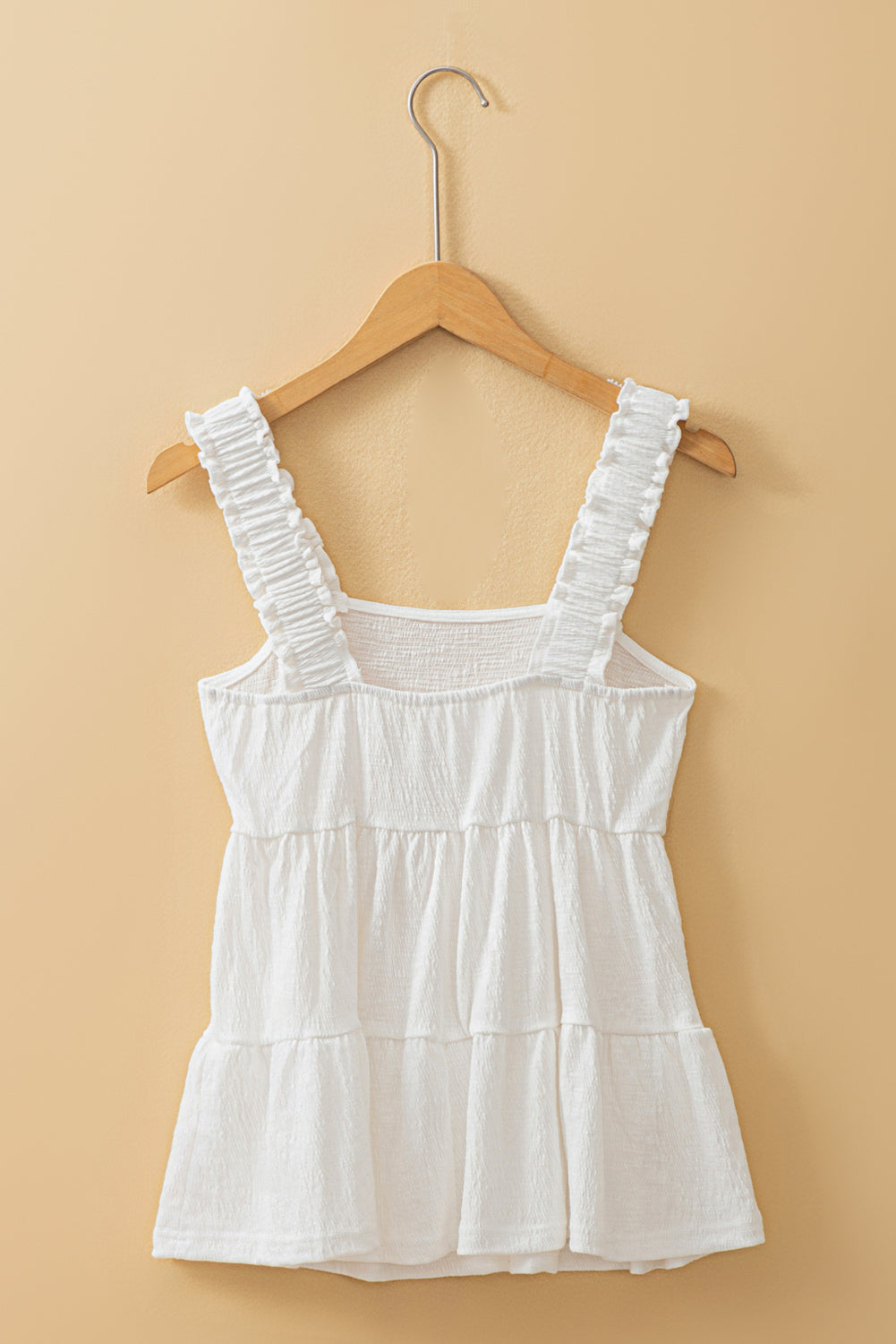 Peplum Babydoll Sleeveless Top