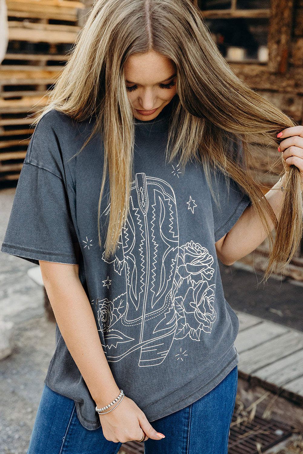 Cowboy Boots Graphic Tee