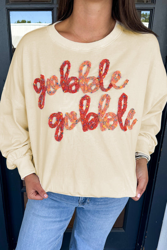 gobble gobble Thanksgiving Sweatshirt