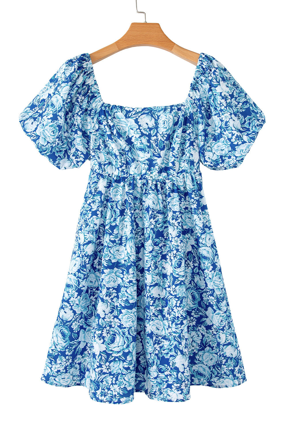 Floral Off-Shoulder Babydoll Dress