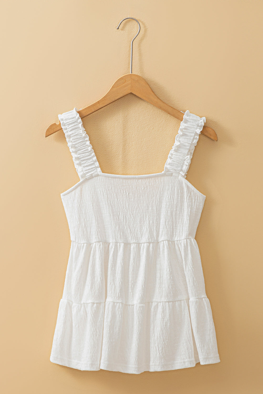 Peplum Babydoll Sleeveless Top