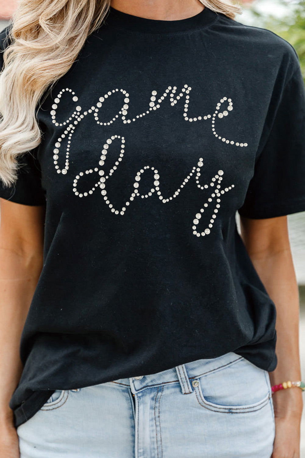 Embellished Gameday Tee