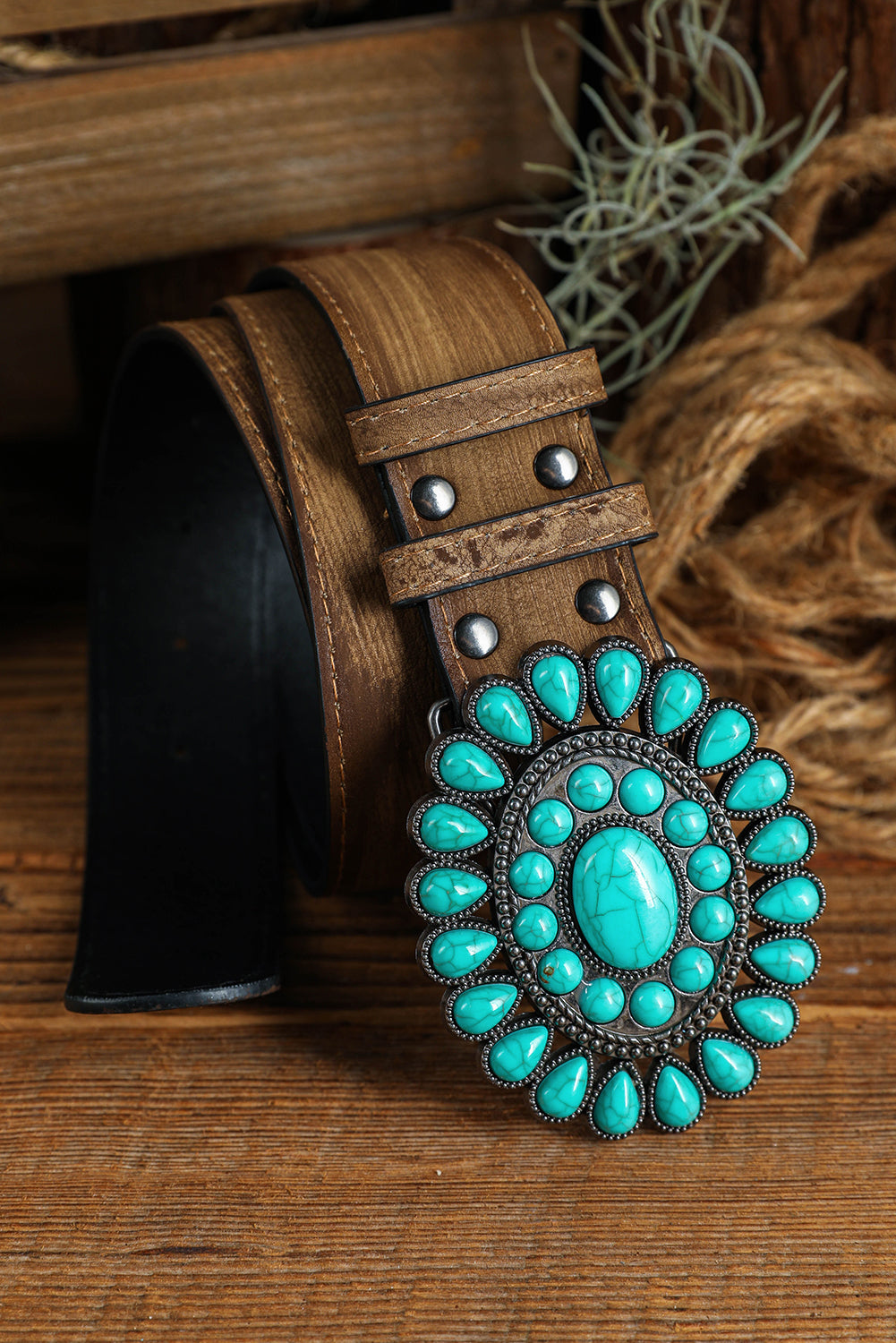 Turquoise Wide Belt