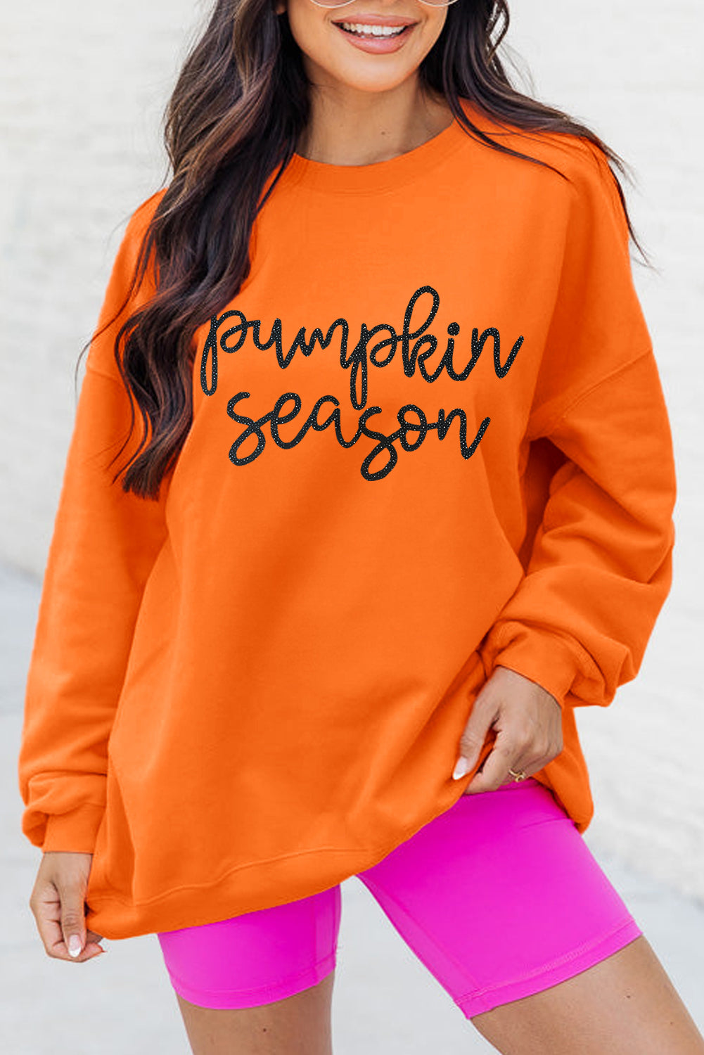 Pumpkin Season Pullover Sweatshirt