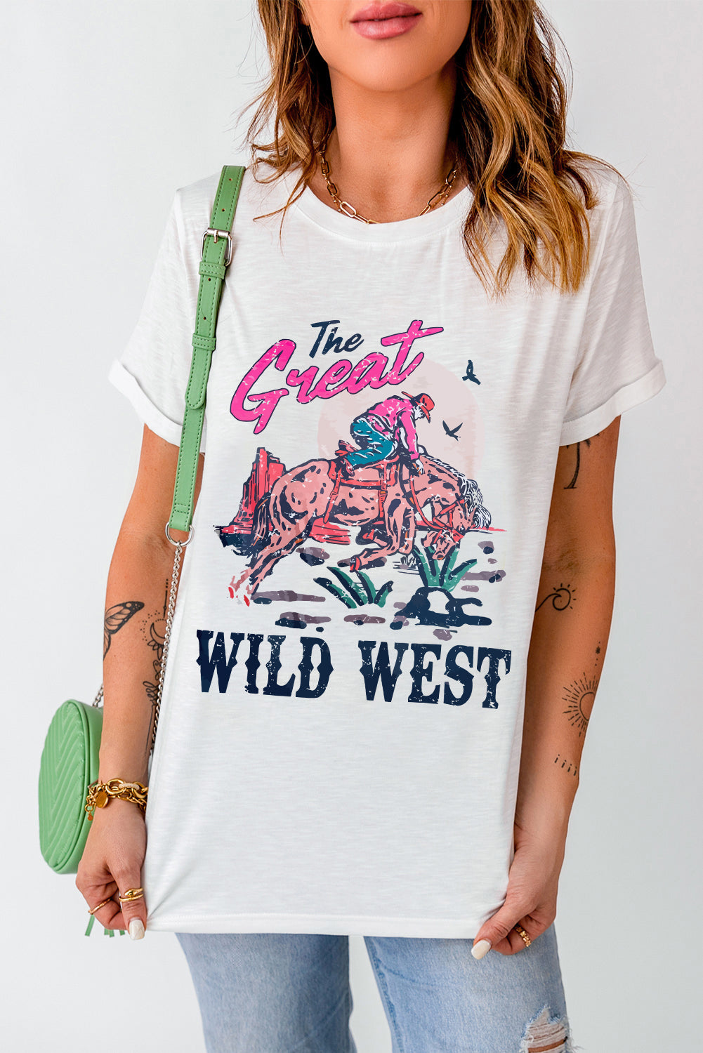 The Great Wild West Rodeo T Shirt