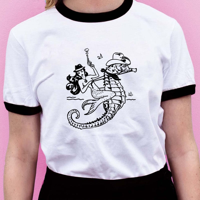 The Cowgirl Mermaid T-Shirt