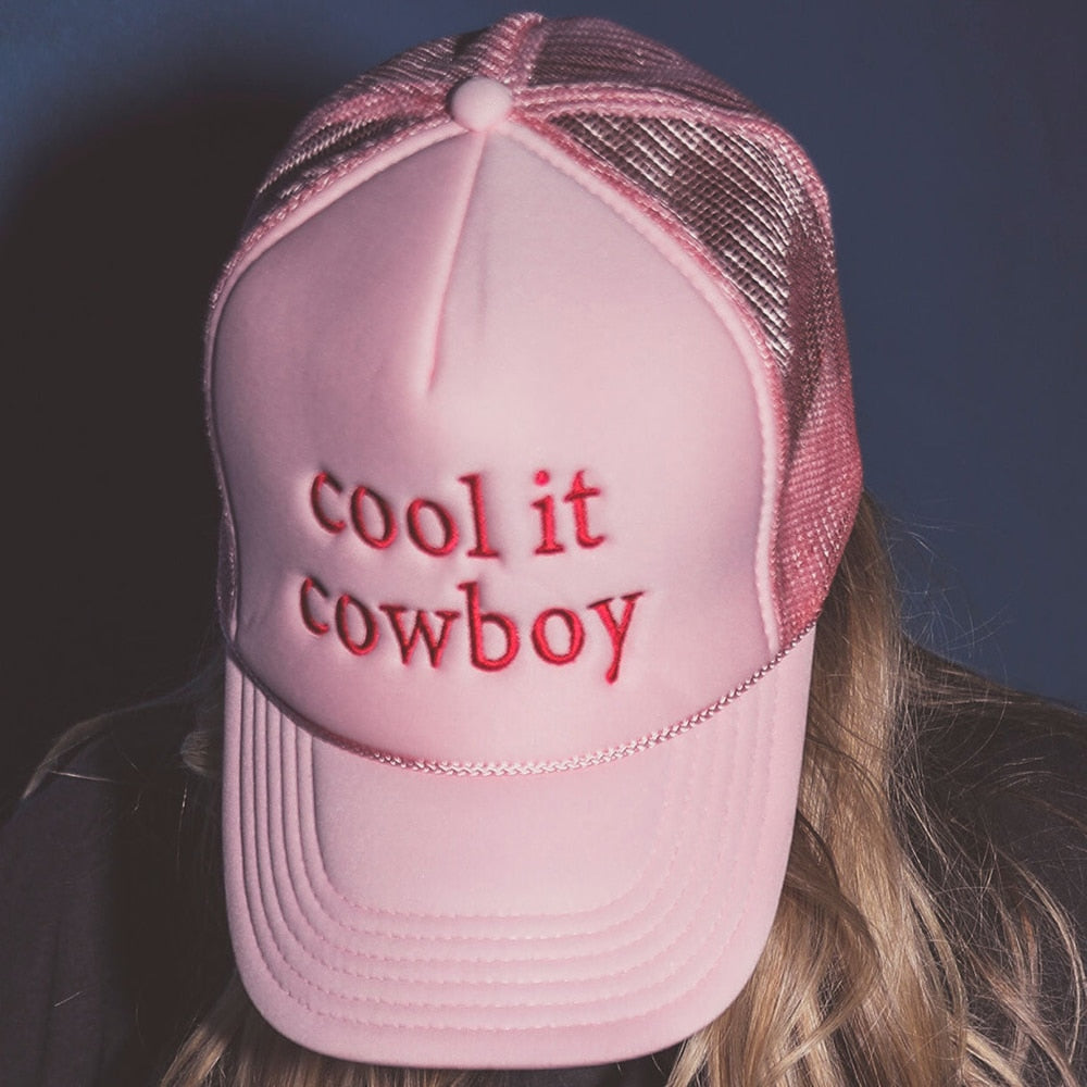 Cool It Cowboy Trucker Hat